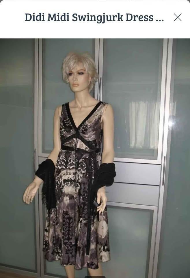 Didi, vrolijk swingende jurk mt L, Kleding | Dames, Maat 42/44 (L), Didi, Ophalen of Verzenden, Zo goed als nieuw