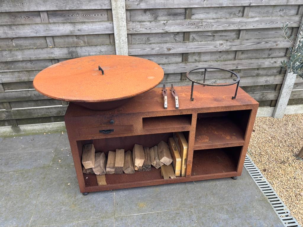 Plancha bbq, Tuin en Terras, Buitenkeukens, Ophalen, Zo goed als nieuw