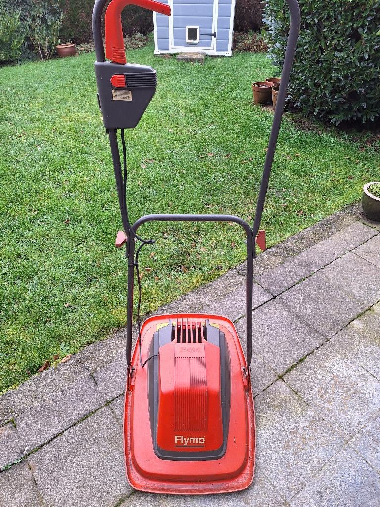 Grasmachine Zweefmaaier Flymo, Jardin & Terrasse, Enlèvement, Utilisé, Tondeuse sur coussin d'air, Tondeuses à gazon électriques