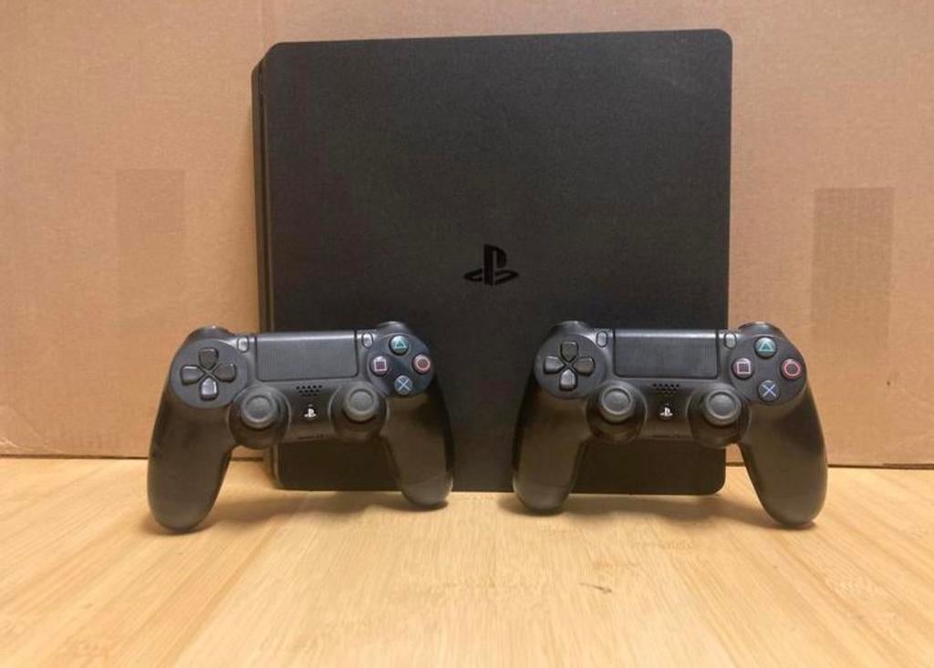 Playstation 4 met accessoires, Games en Spelcomputers, Spelcomputers | Sony PlayStation 4, Ophalen, Met 2 controllers, Original