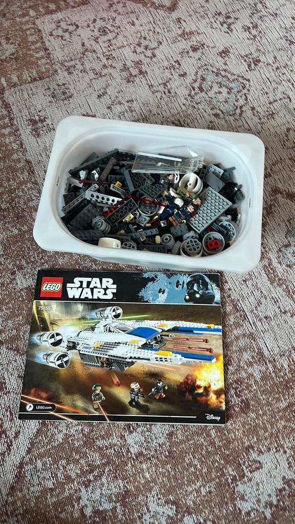 Lego star wars 75155, Ophalen, Compleet, Star Wars, Lego