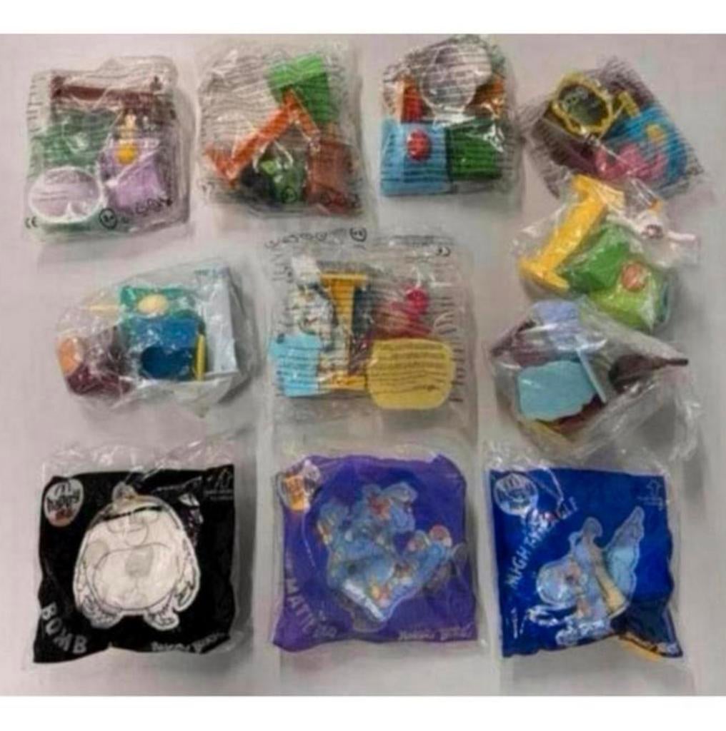 11x Vintage Happy meal McDonalds - speeltjes Angry Birds, Ophalen of Verzenden, Nieuw