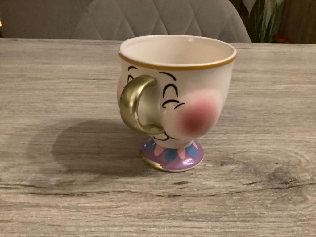 Disney Belle en het beest barstje mok (10 cm), Verzamelen, Ophalen of Verzenden, Assepoester of Belle, Zo goed als nieuw, Servies