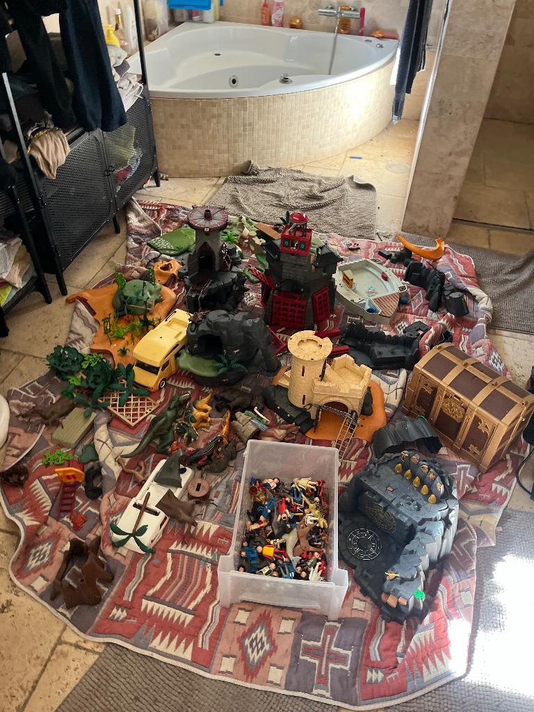 Lot playmobil, Kinderen en Baby's, Speelgoed | Playmobil, Ophalen, Gebruikt, Los Playmobil