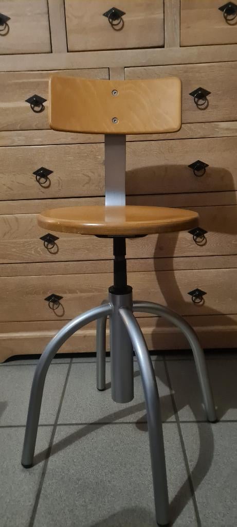 Fauteuil/tabouret de bureau vintage, Enlèvement