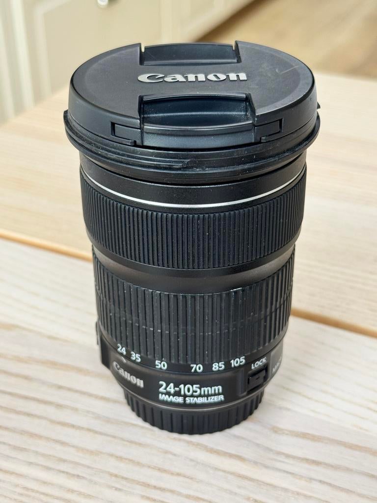 Canon EF 24-105 mm F3.5-5.6 IS STM, Audio, Tv en Foto, Ophalen, Zo goed als nieuw