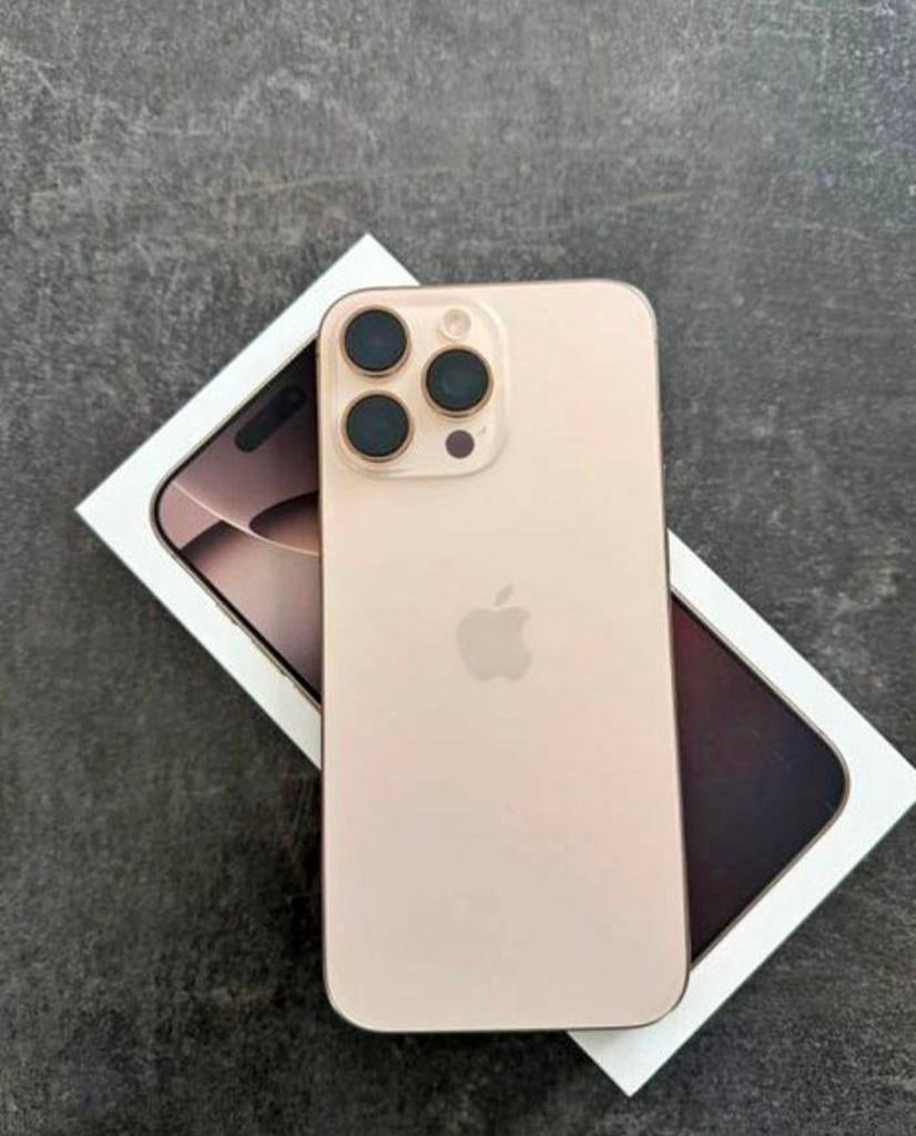 Iphone 16 pro max, Telecommunicatie, Mobiele telefoons | Apple iPhone, IPhone 16 Pro Max, Zo goed als nieuw, 95 %, Ophalen