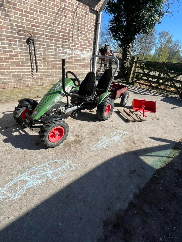 BERG Fend traptractor, Ophalen