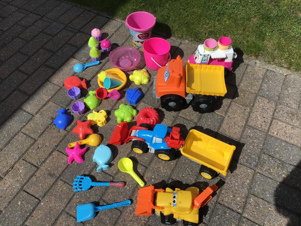 Zandspeelgoed, Kinderen en Baby's, Speelgoed | Buiten | Zandbakken, Ophalen, Gebruikt
