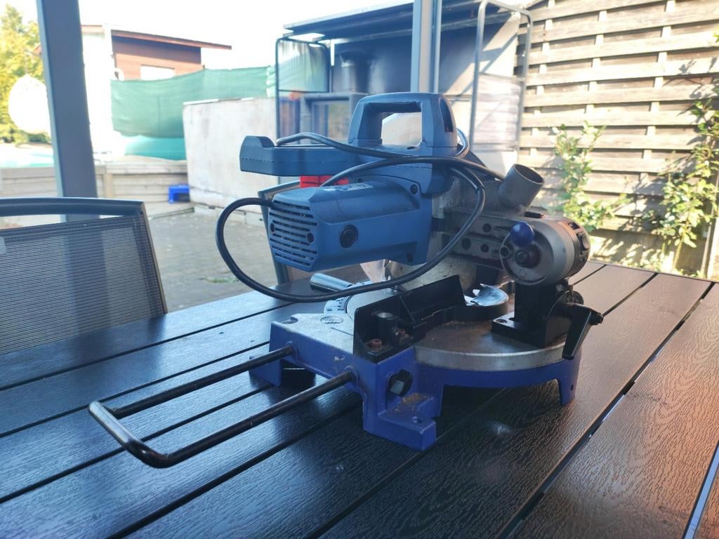 Scie à onglet Metabo KS 210 Lasercut - Très bon état, Enlèvement ou Envoi, Scie à onglet