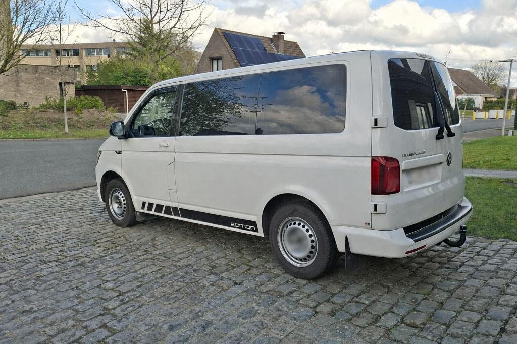 VW Transporter T6.1, Auto's, Automaat, Monovolume, Wit, Diesel