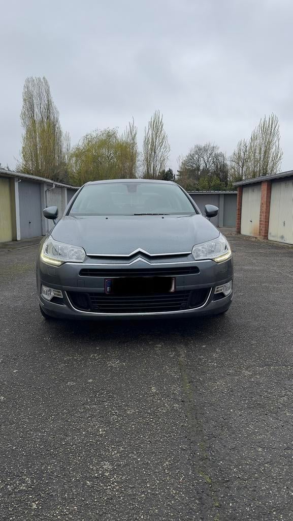 Citroen c5 2012 automaat, Auto's, Zwart, 4 cilinders, Leder en Stof, Particulier