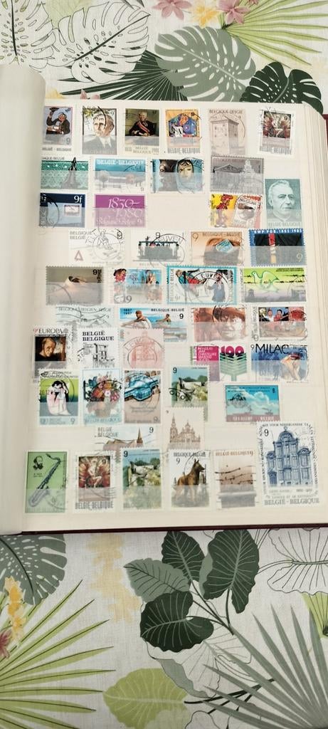 Collectie postzegels, Ophalen