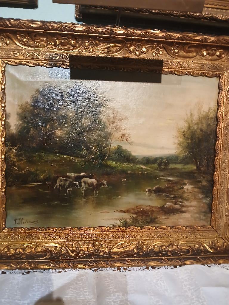 Landlandschap van Paul Heiremans., Ophalen