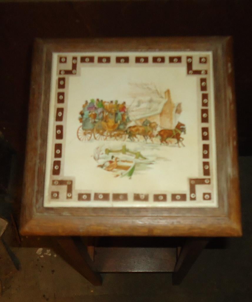 Magnifique pied de stalle, Enlèvement