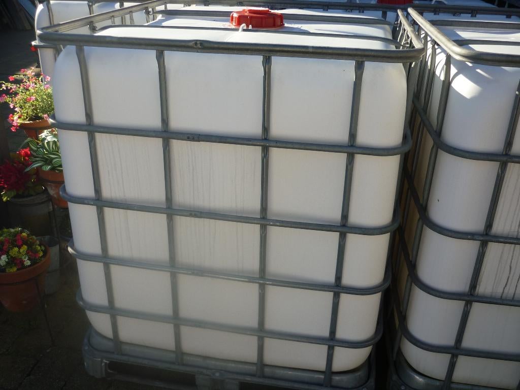 watervat 1000 liters   anti algen, Tuin en Terras, Regentonnen, Ophalen, Kunststof, Met kraantje, 150 liter of meer