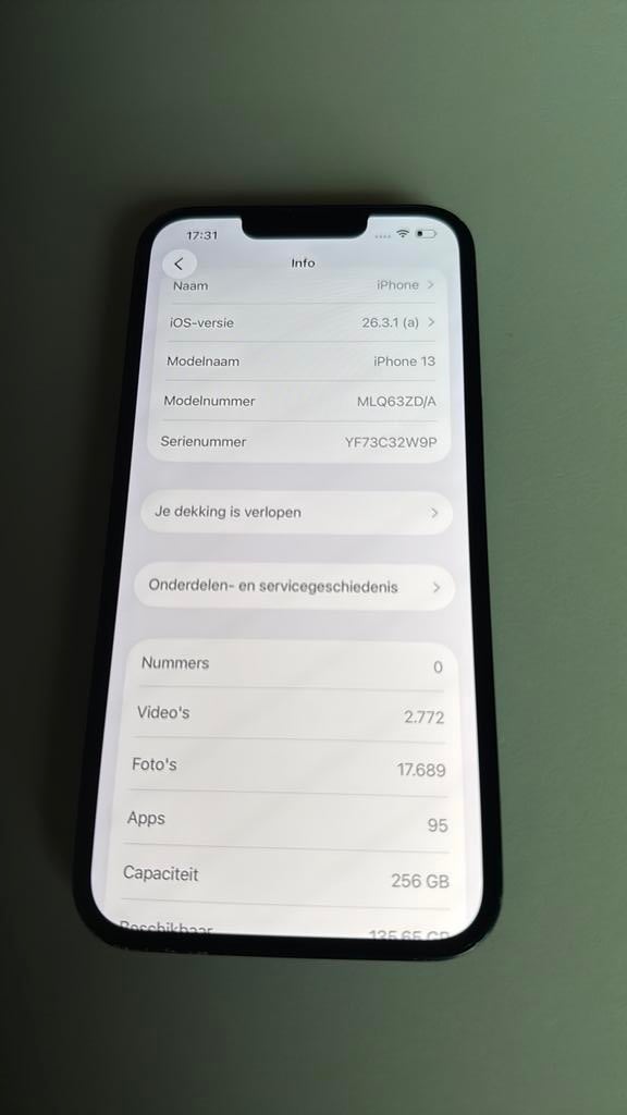 Iphone 13 256 Go noir, Enlèvement, Comme neuf, Noir, IPhone 13