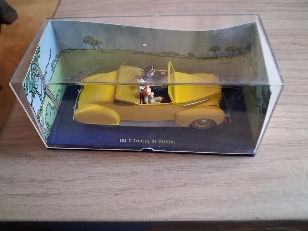 Tintin, leçon 7 : Equles de Crystal, Enlèvement ou Envoi, Voiture