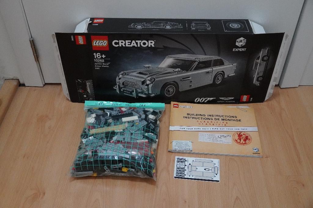 LEGO 10262 - James Bond Aston Martin DB5, Enlèvement ou Envoi, Comme neuf, Ensemble complet, Lego