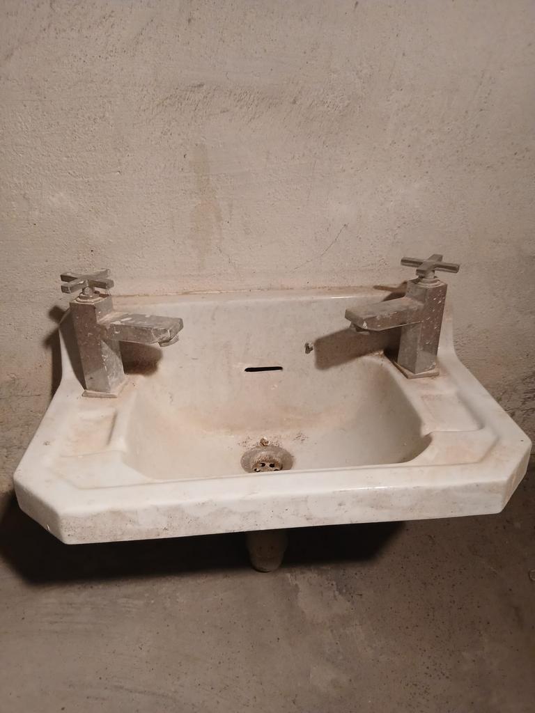 Vintage lavabo, Enlèvement, Utilisé