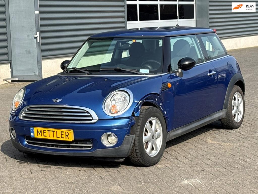 Mini Mini 1.4 One Pepper, airco, Auto's, Mini, Voorwielaandrijving, 4 zetels, Gebruikt, 4 cilinders
