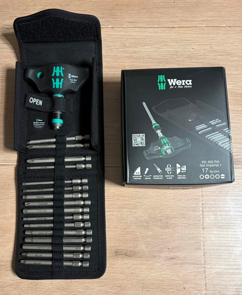 Tournevis Racaniaque Wera Neuve, Ophalen, Gevuld, Nieuw