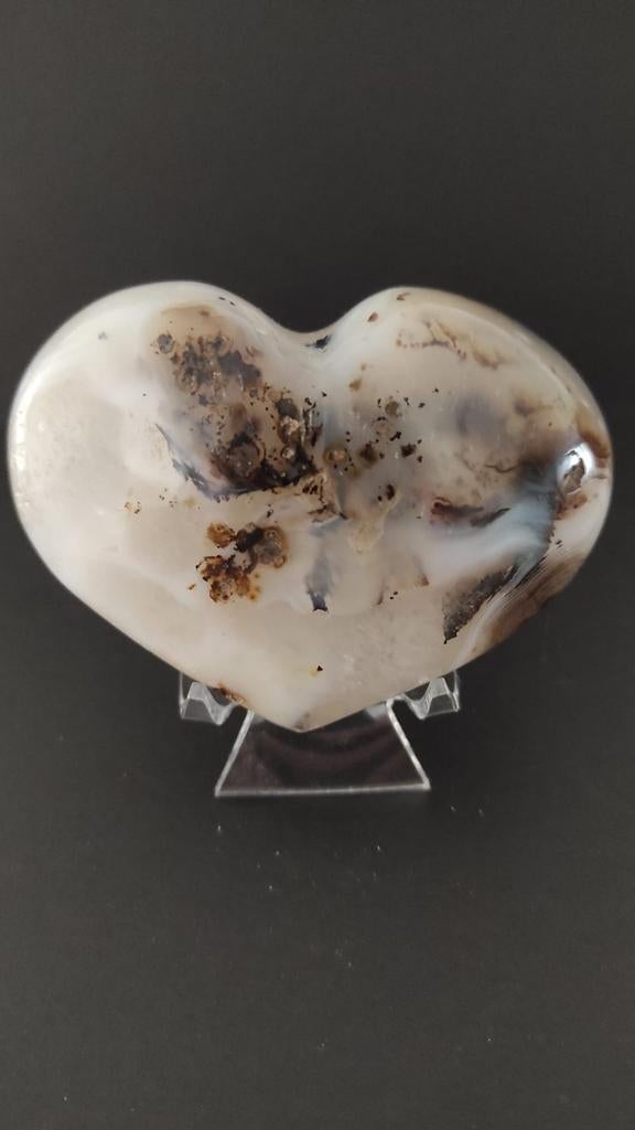 Mooi dik Agaat hart, Ophalen of Verzenden