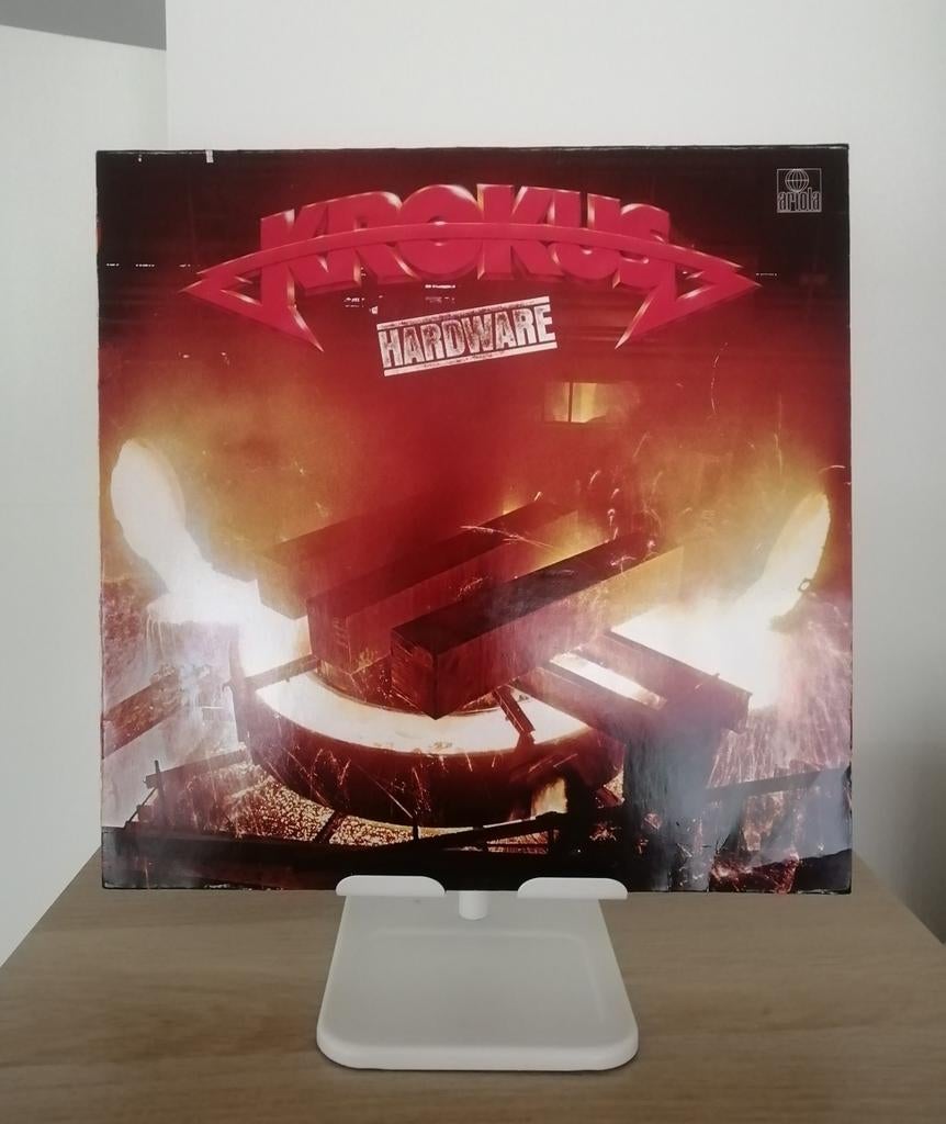 Album vinyle original Crocus - Hardware, 1981, Envoi