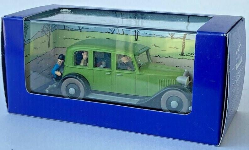 Kuifje auto_9 De limousine van Mitsuhirato, Complete serie of reeks, Ophalen of Verzenden, Zo goed als nieuw, Hergé