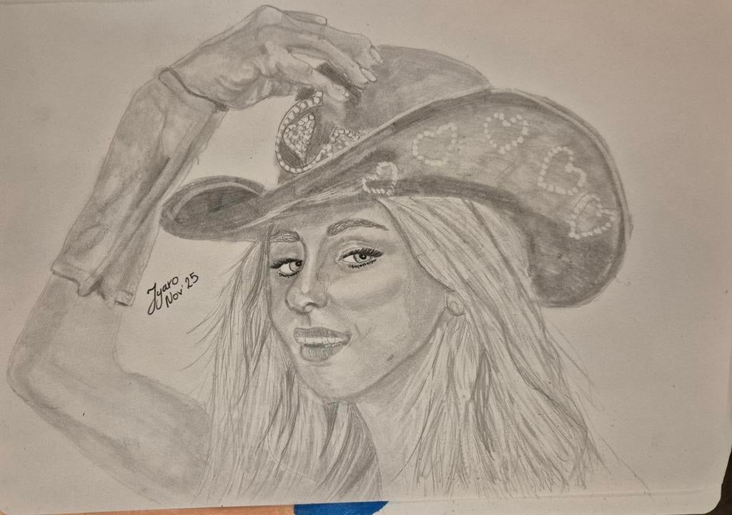 Camille portret tekening a4, Ophalen of Verzenden