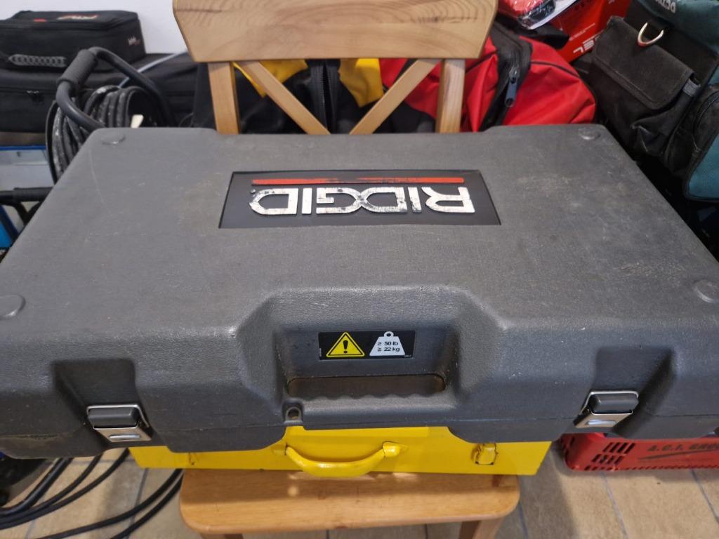 RIDGID 690-I machine à entraînement électrique 230V avec têt, Bricolage & Construction, Outillage | Outillage à main, Enlèvement