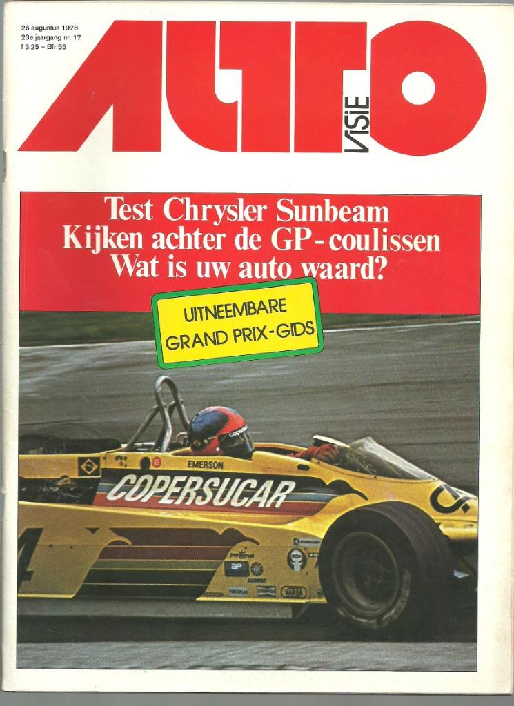 AUTO VISIE (NL) Magazines, Gelezen, Algemeen, Verzenden, Diverse auteurs