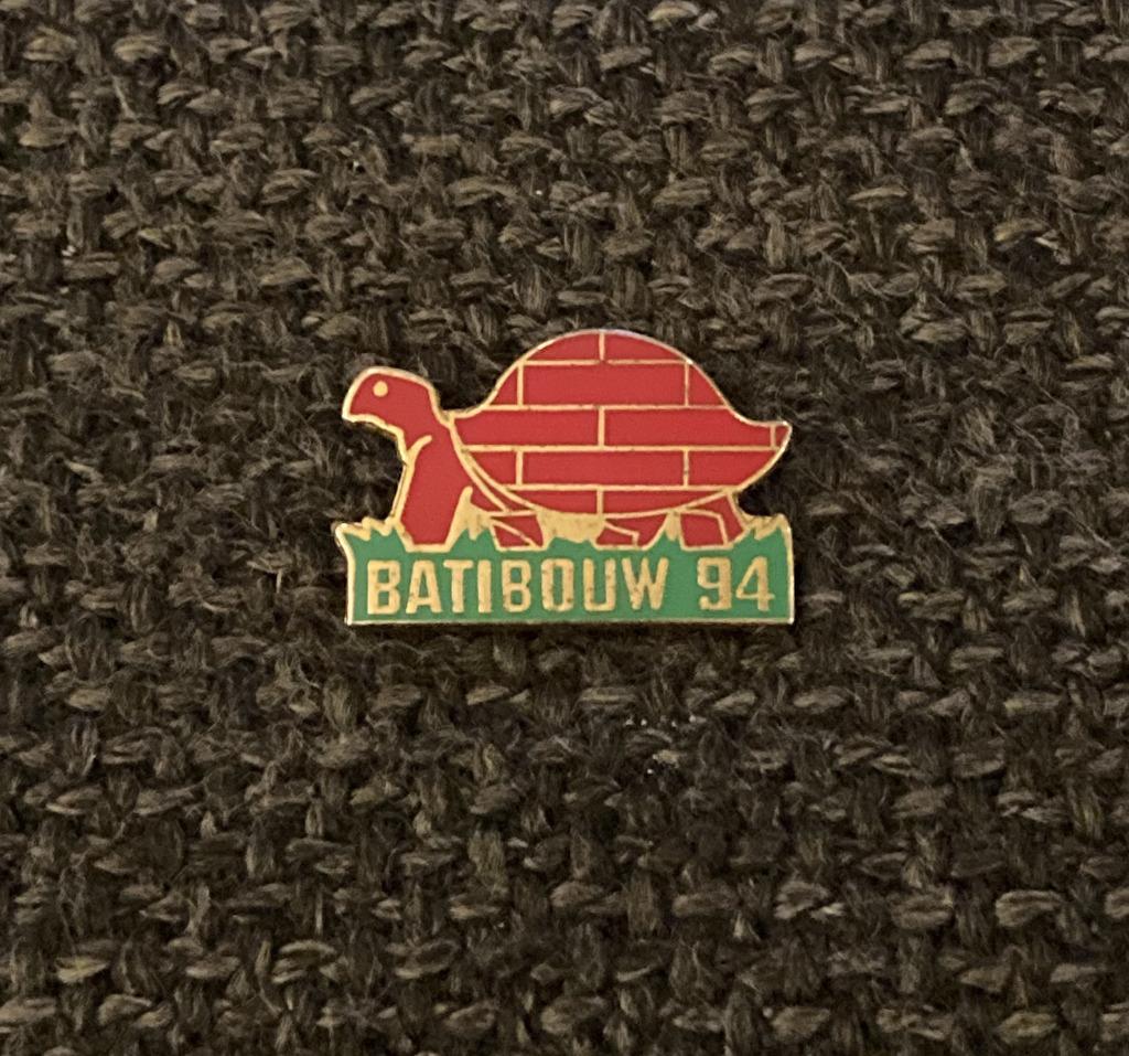 PIN - BATIBOUW, Verzenden, Gebruikt, Overige onderwerpen, Speldje of Pin