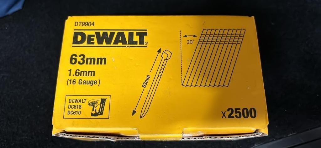 nagels voor nagelpistool (63 mm, 1.6 mm dik): 14 dozen, Ophalen of Verzenden, Nieuw, Overige typen