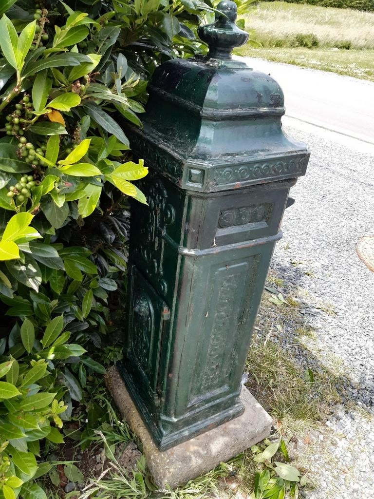 Gietijzeren brievenbus, Tuin en Terras, Ophalen, Gebruikt