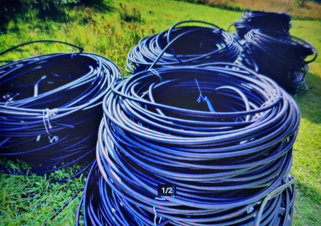 Tuyaux en PE(chauffage de piscine/sol, irrigation de jardin), Enlèvement, Utilisé, Autres types