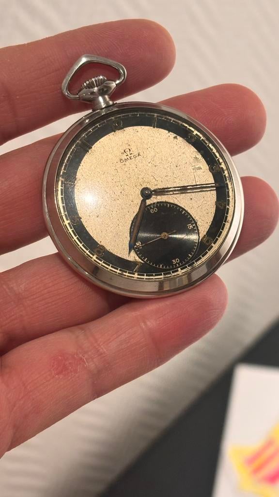 Omega two tone dial, Ophalen of Verzenden