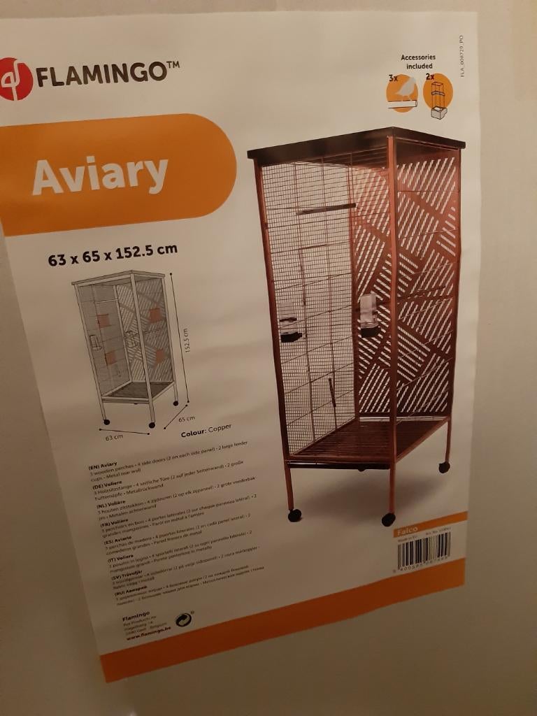 Voliere, Ophalen of Verzenden, Nieuw, Metaal, Volière