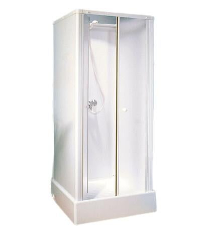 Douchecabine met toegang vanaf de voorzijde, Ophalen, Nieuw, Met douche