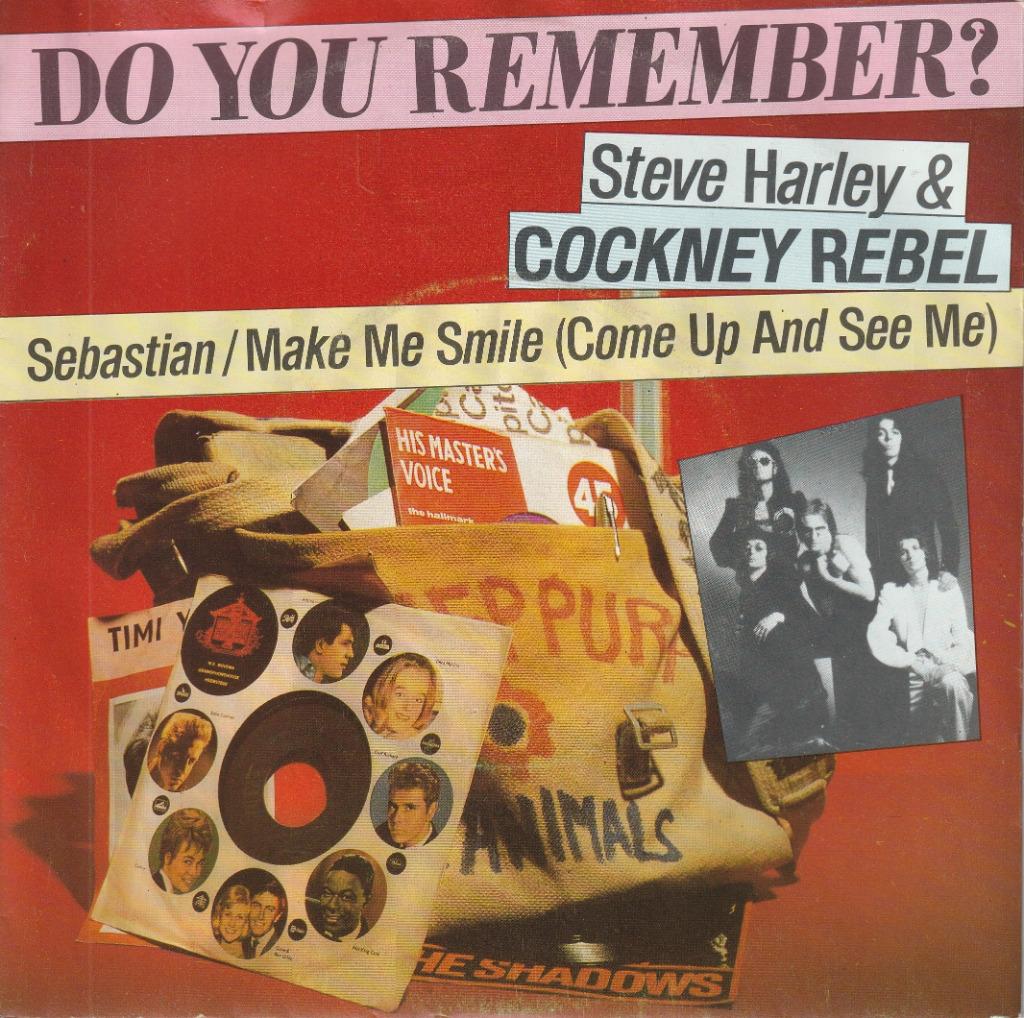 Cockney Rebel - Sebastian/Make me smile, Single, Comme neuf, Pop, 7 pouces