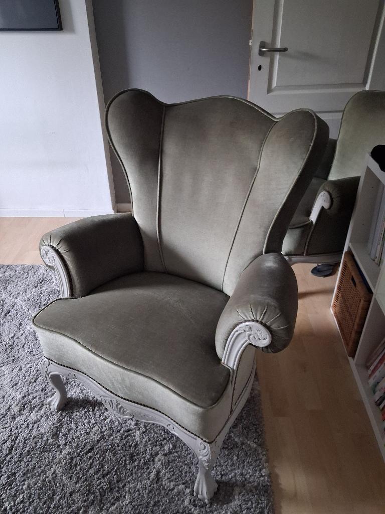 Feuteuil style baroque, Enlèvement, Utilisé, Bois