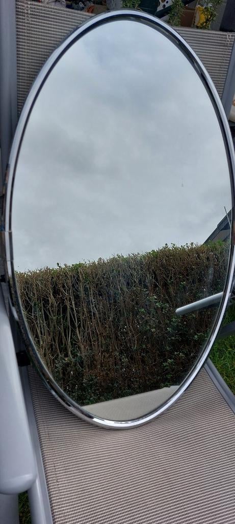 Miroir ovale rétro, taille 80cmx50cm, Maison & Meubles, Accessoires pour la Maison | Miroirs, Moins de 100 cm, Comme neuf, Enlèvement