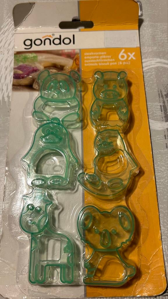 Gondol uitsteekvormpjes, Hobby en Vrije tijd, Taarten en Cupcakes maken, Nieuw, Ophalen of Verzenden