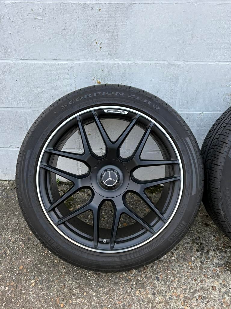 MERCEDES G63 22INCH VELGEN 100% ORIGINAL W463 G350 G500 G55, Auto-onderdelen, Banden en Velgen, Ophalen, Overige maten, Velg(en)