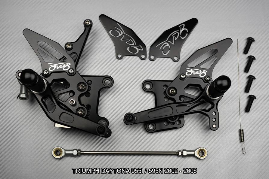 Commandes Reculées TRIUMPH DAYTONA 955I / 595N 2002 - 2006, Motos, Accessoires | Autre, Neuf, Enlèvement ou Envoi