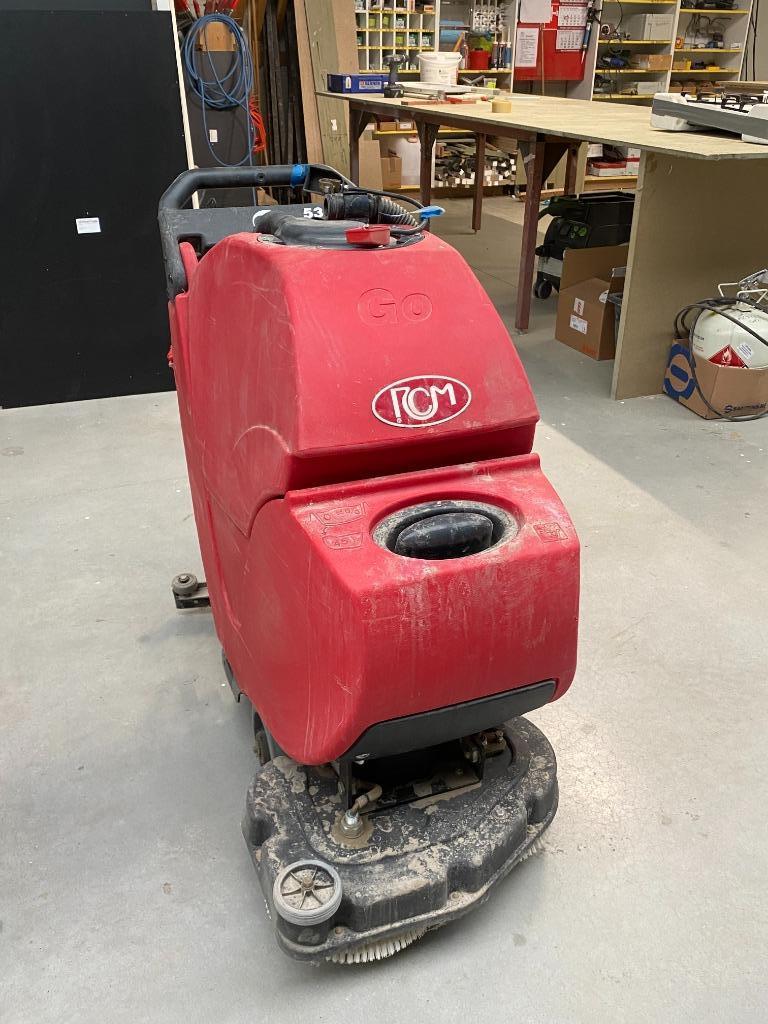 veeg- schrobmachine, Ophalen, Zo goed als nieuw, Schrobmachine