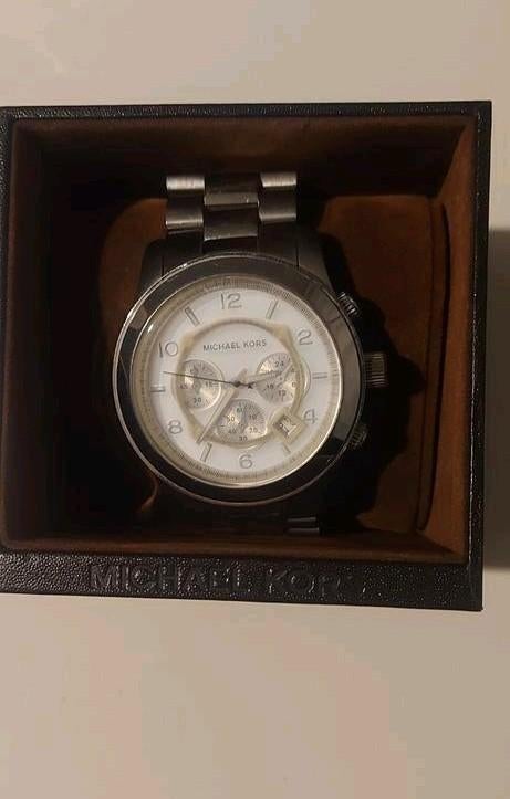 Michael Kors heren horloge, Handtassen en Accessoires, Ophalen, Zo goed als nieuw