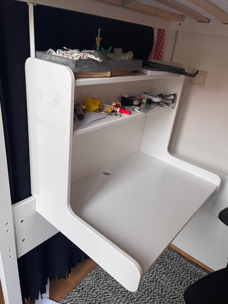 FLEXA Bureau pour lit mezzanine, Enlèvement, Comme neuf, Lit mezzanine