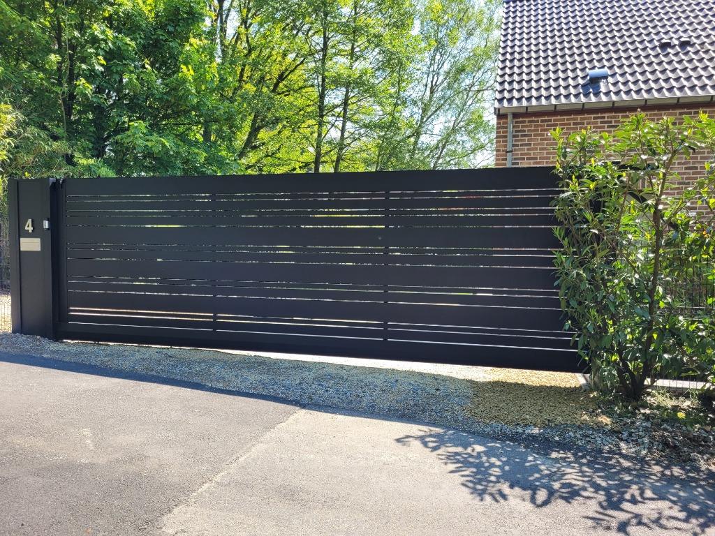 Motorisatie voor zelfdragende schuifpoort 950 euro, Tuin en Terras, Overige materialen, Schuifpoort, Nieuw, Ophalen of Verzenden