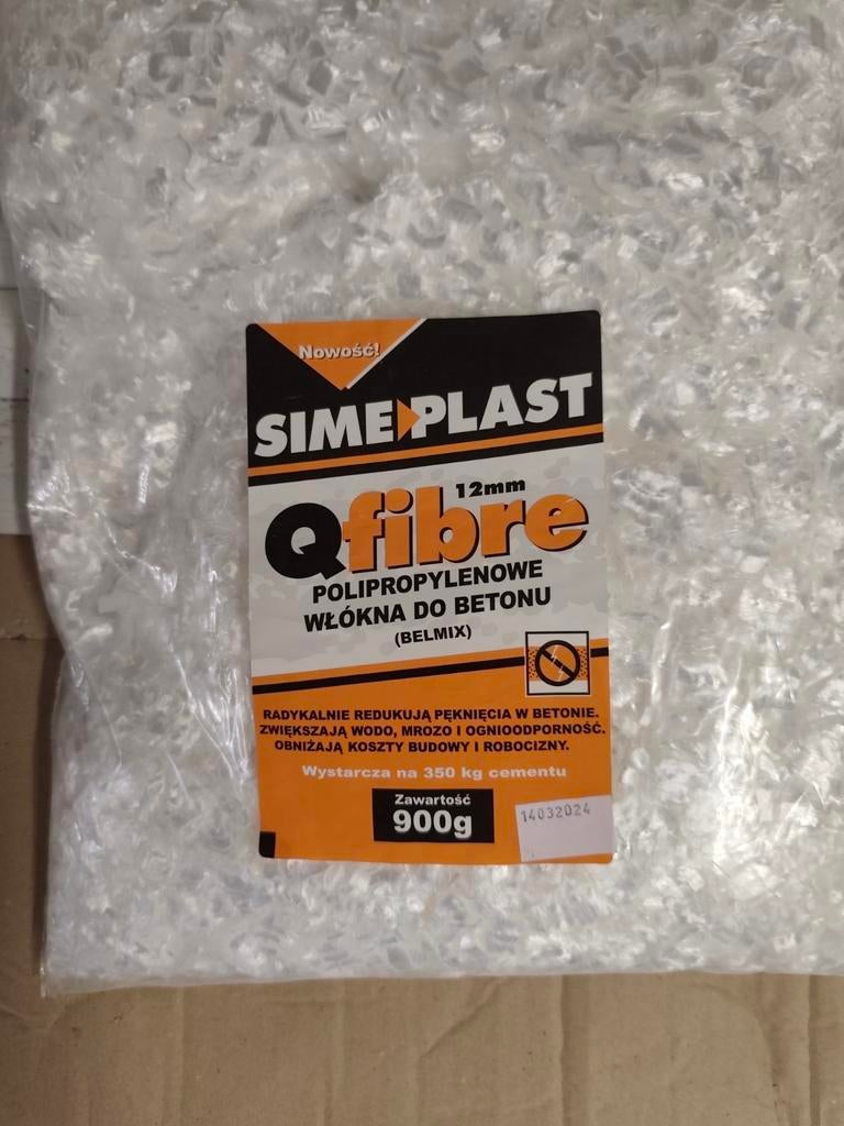 Fibre pour béton chappe, Enlèvement, Comme neuf